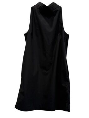 COS Halter Neck Mini Little Black Dress Women’s Size 8 Sleeveless, Cotton Blend